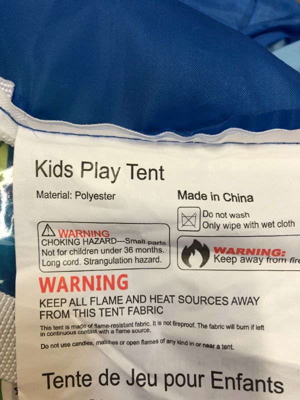 Photo 4 of kids play tent 47 x 37.5 x 109 inches 