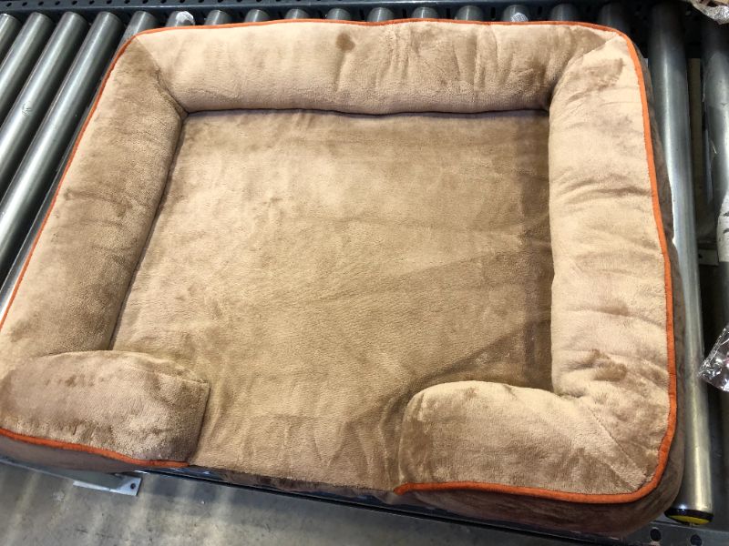 Photo 2 of 28 x 24 inches bedsure dog bed color brown 