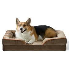 Photo 1 of 28 x 24 inches bedsure dog bed color brown 