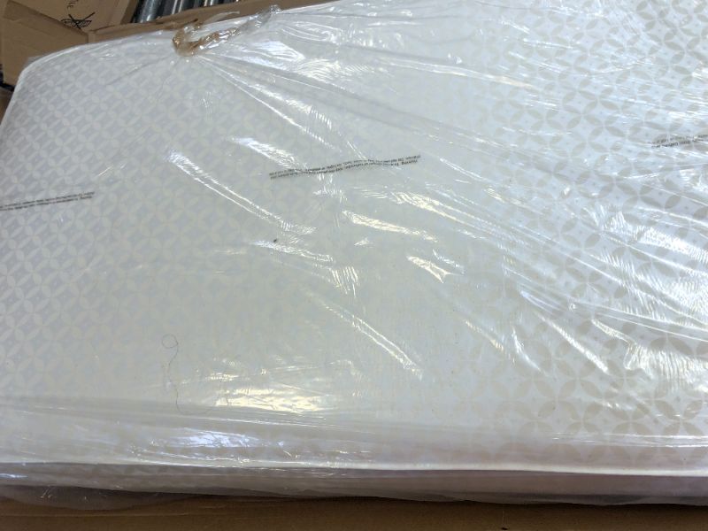Photo 2 of crib mattress 27.5 x 52 inches color white 
