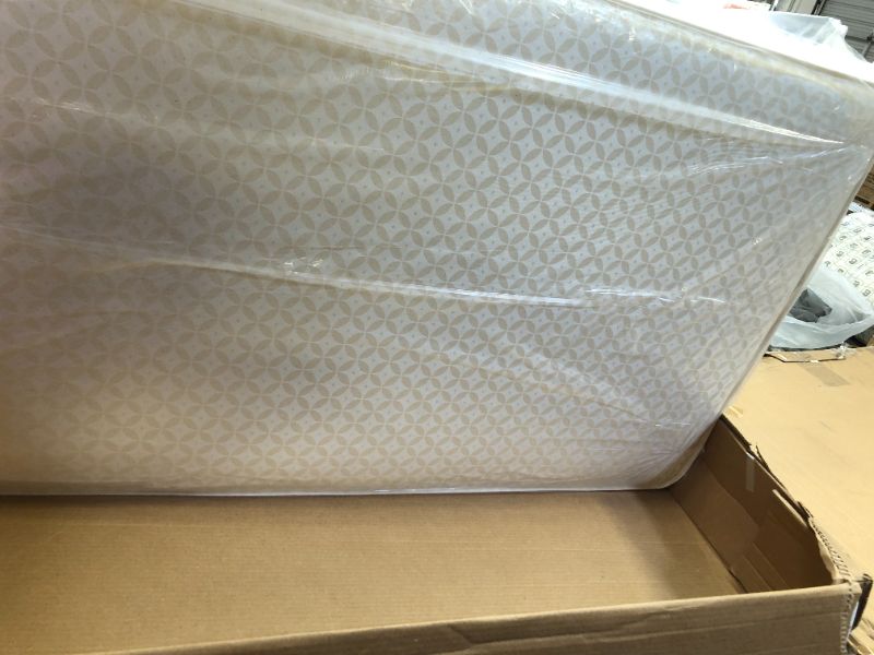 Photo 3 of crib mattress 27.5 x 52 inches color white 