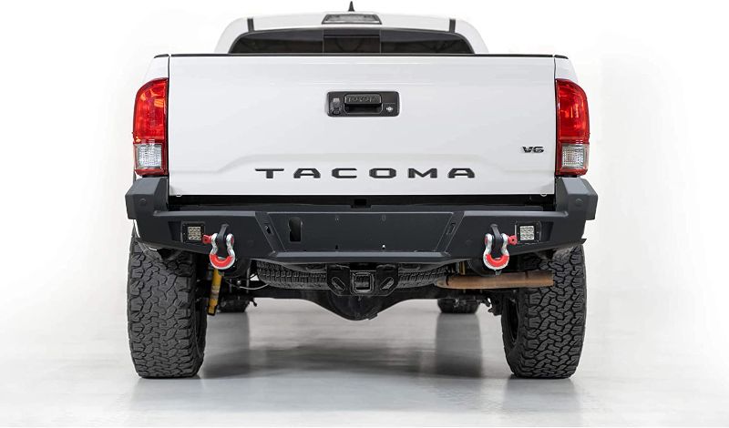 Photo 1 of ADI OFF ROAD Tacoma Steel Rear Bumper with LEDs and D-rings for 2005-2015 Toyota Tacoma 3rd Generation
