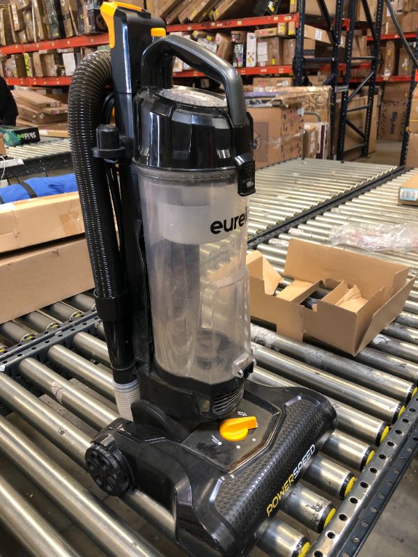 Photo 1 of Eureka PowerSpeed Bagless Upright Vacuum Cleaner, Pet Turbo, Black