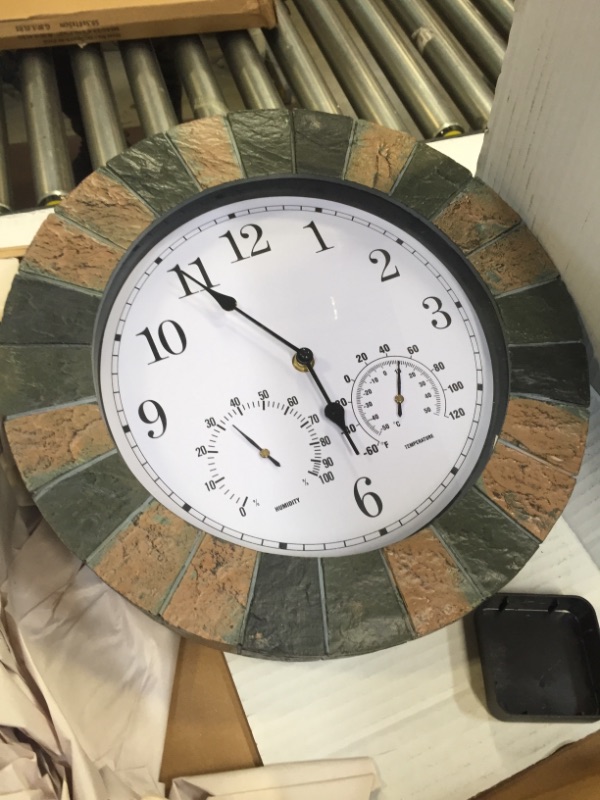 Photo 1 of 12 inch deco wall clock 