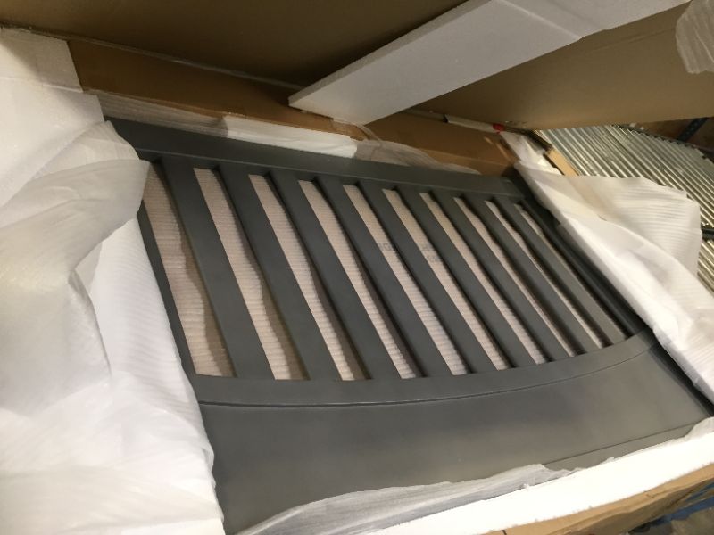 Photo 1 of Evolur Santa Fe 5-in-1 Convertible Crib, Storm Grey 56.7x31.25x47 Inch (Pack of 1)
