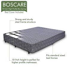 Photo 1 of BOSCARE Smart Box Spring Mattress Foundation Strong Steel Structure Easy Assembly Required,Queen Bed Foundation