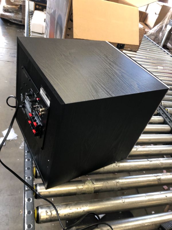 Photo 1 of Polk Audio PSW10 10" Powered Subwoofer - Power Port Technology, Up to 100 Watts, Big Bass in Compact Design, Easy Setup with Home Theater Systems Black
