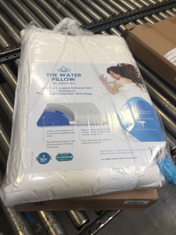 Photo 2 of Water Pillow by Mediflow: Memory Foam re-invented with Waterbase Technology