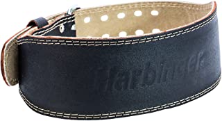 Photo 1 of Harbinger Padded Leather Contoured Weightlifting Belt with Suede Lining and Steel Roller Buckle-Style: Small (Fits 23 - 29 Inches)


