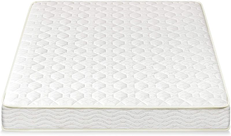 Photo 1 of Best Price Mattress 6 Inch Tight Top Innerspring Mattress - Comfort Foam Top with Bonnell Spring Base, CertiPUR-US Certified Foam, Twin
