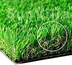 Photo 1 of 6FTX8FT Realistic Indoor/Outdoor Artificial Grass/Turf 6 x 8 (48 Square FT), 6 FT FT FT, Green/Olive Green/Yellow
