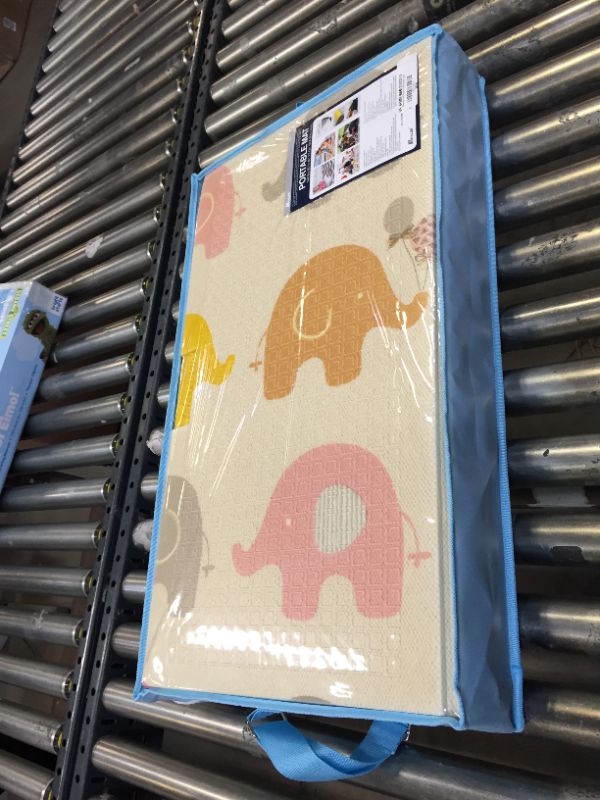 Photo 4 of Parklon Baby Soft Play Mat (Little Elephant, Large)-Size: 82.6 x 55.1 x 0.47 Inch


