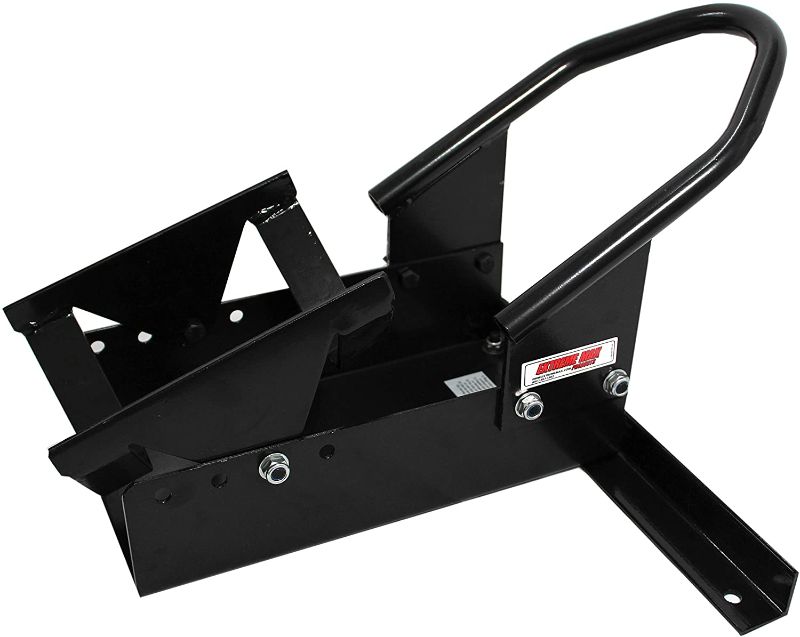 Photo 1 of Extreme Max 5001.5010 Standard Motorcycle Wheel Chock - Black
