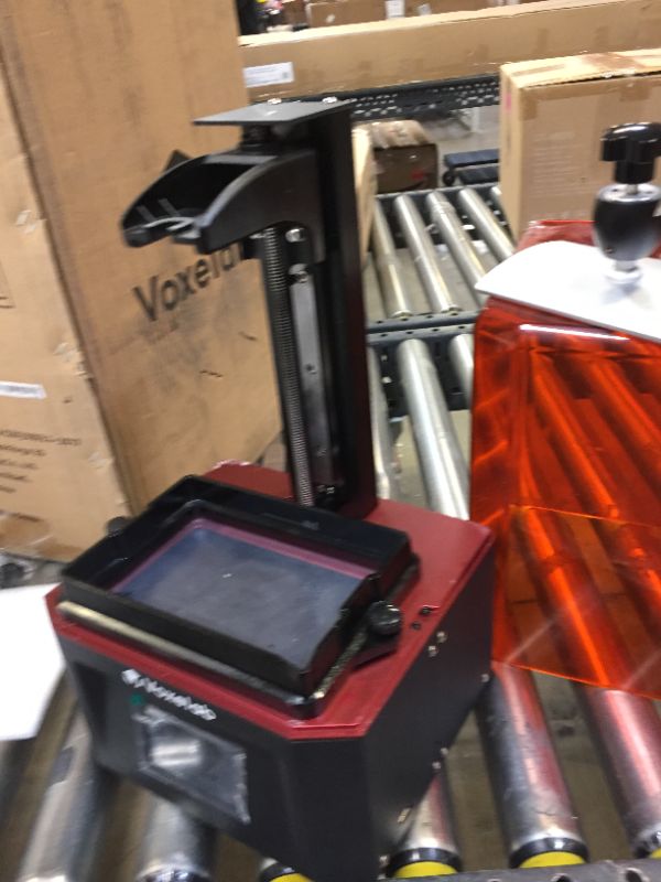 Photo 2 of Voxelab Polaris 3D Printer UV Photocuring LCD Resin 3D Printer Assembled with 3.5''Smart Touch Color Screen Off-line Print 4.53"(L) x 2.56"(W) x 6.1"(H) Printing Size
