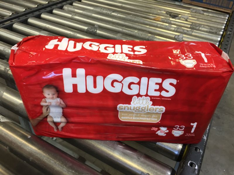 Photo 3 of Huggies Little Snugglers Diaper, size 1
