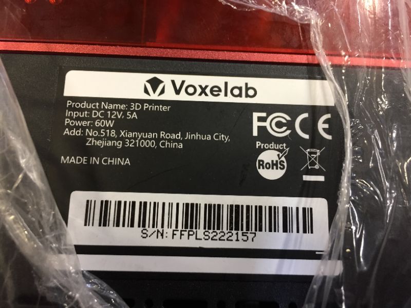 Photo 3 of Voxelab Polaris 3D Printer UV Photocuring LCD Resin 3D Printer Assembled with 3.5''Smart Touch Color Screen Off-line Print 4.53"(L) x 2.56"(W) x 6.1"(H) Printing Size
