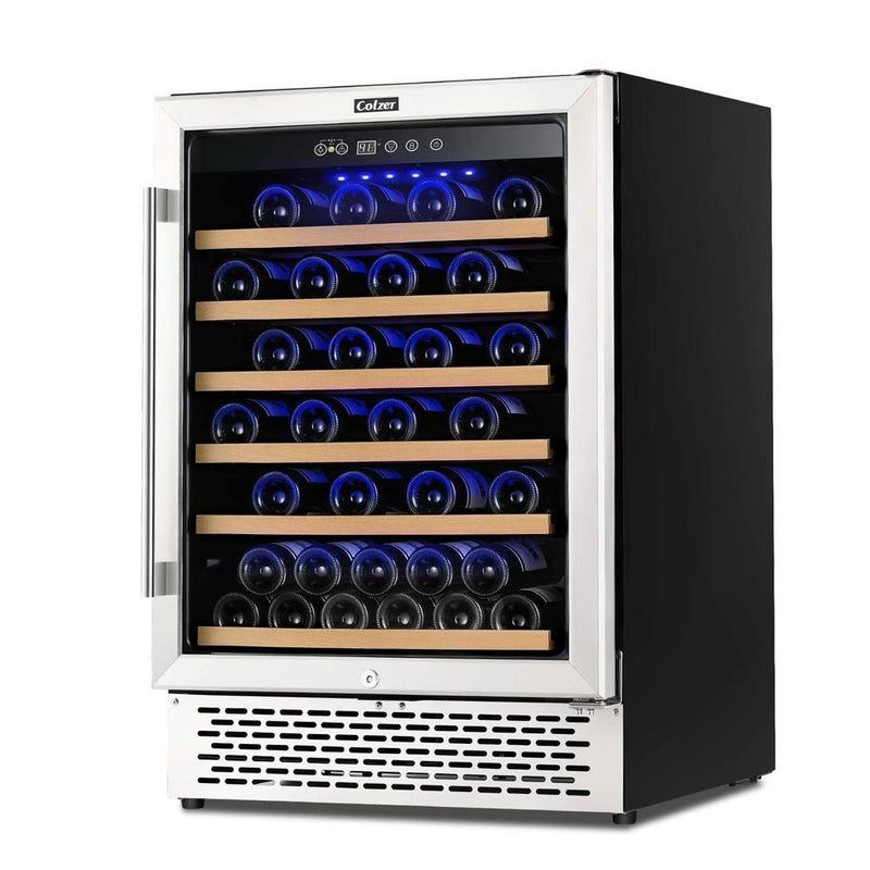 Photo 1 of 51 Bottle Built-in Wine Cooler Fridge, 24 inch Wide
