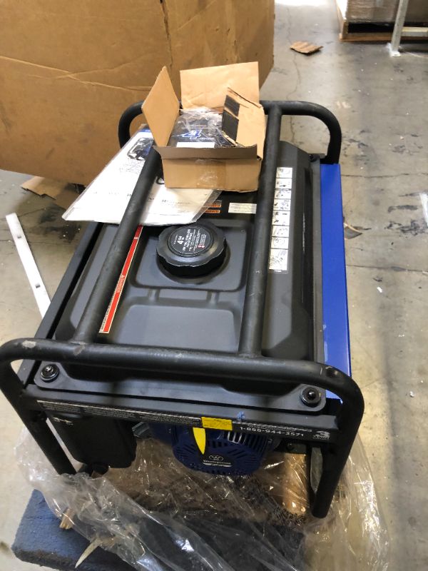 Photo 8 of Westinghouse Outdoor Power Equipment WGen3600v Portable Generator 3600 Rated and 4650 Peak Watts, RV Ready, Gas Powered, CARB Compliant
