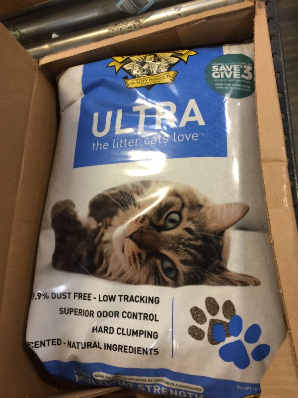 Photo 2 of Dr. Elsey's Precious Cat Ultra Unscented Clumping Clay Cat Litter, 40-lb bag