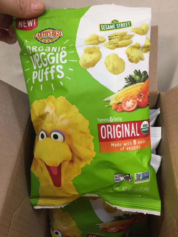 Photo 3 of Earth's Best Organic Sesame Street Toddler Snacks
exp dec 19 2021