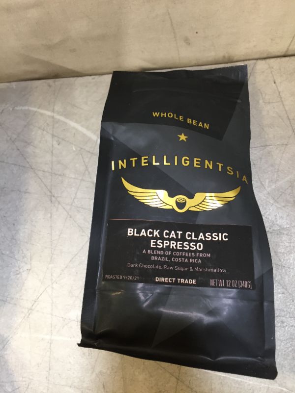 Photo 2 of Intelligentsia Coffee, Black Cat Classic, Espresso - 12 oz
exp dec 19 2021