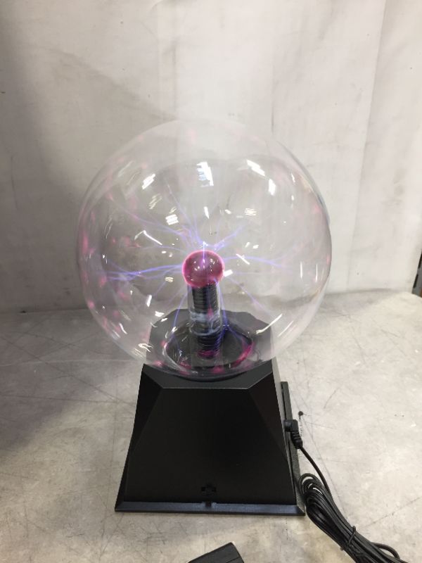 Photo 2 of 6'' plasma globe glass ball 