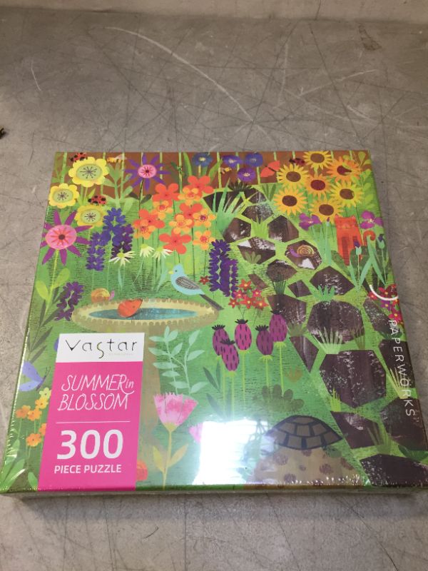 Photo 2 of 
VASTAR 300 Piece Puzzle for Adults and Kids - Summer in Blossom - Decompression and Home Decoration Large Jigsaw Puzzle Game for Indoor Activity Family Toy
