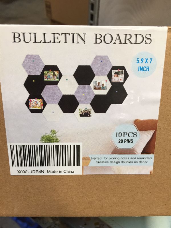 Photo 2 of FACTORY SEALED - colorful felt bulletin board 5.9 in X 7 in 