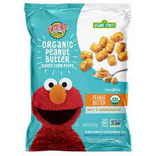 Photo 1 of exp- Feb 19/22 Earth's Best Organic Sesame Street Peanut Butter Puffs - 2.5oz 6 Pack 