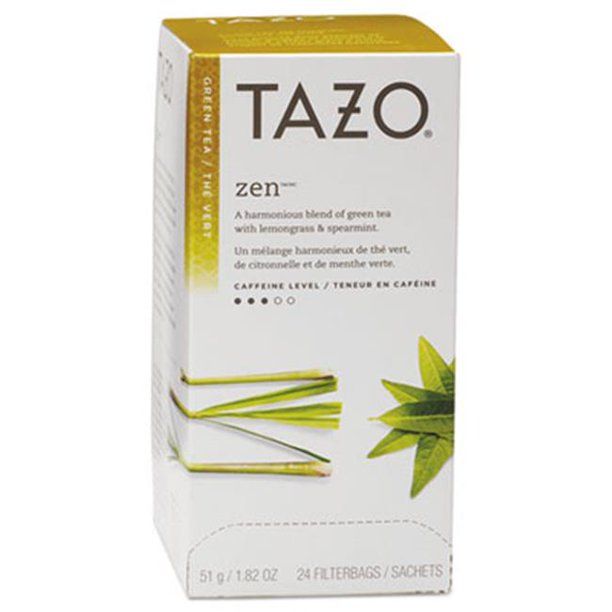 Photo 1 of  Tazo Zen Tea Green 24/BX exp JAN 2022