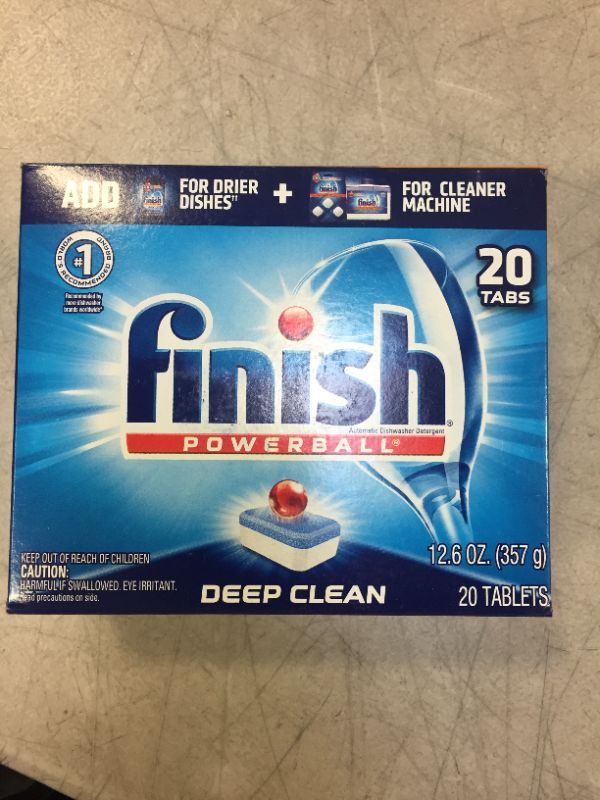 Photo 2 of 20 tabs Finish powerball deep clean 