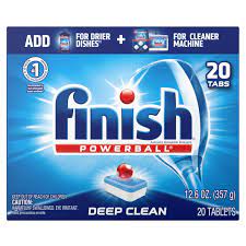 Photo 1 of 20 tabs Finish powerball deep clean 