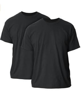 Photo 1 of Gildan Men's Ultra Cotton T-Shirt, Style G2000, 2 pack Medium
