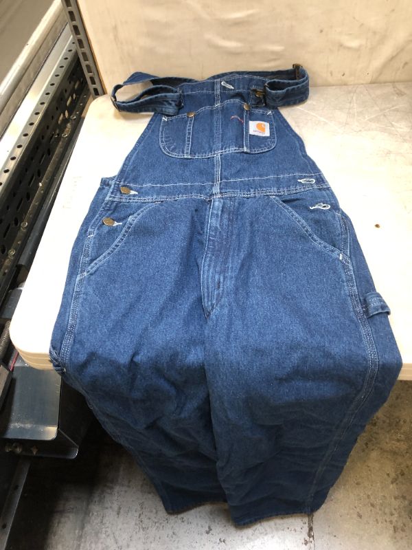 Photo 2 of  CARHARTT WOMENS JEAN OVERALLS 30 BY 32 