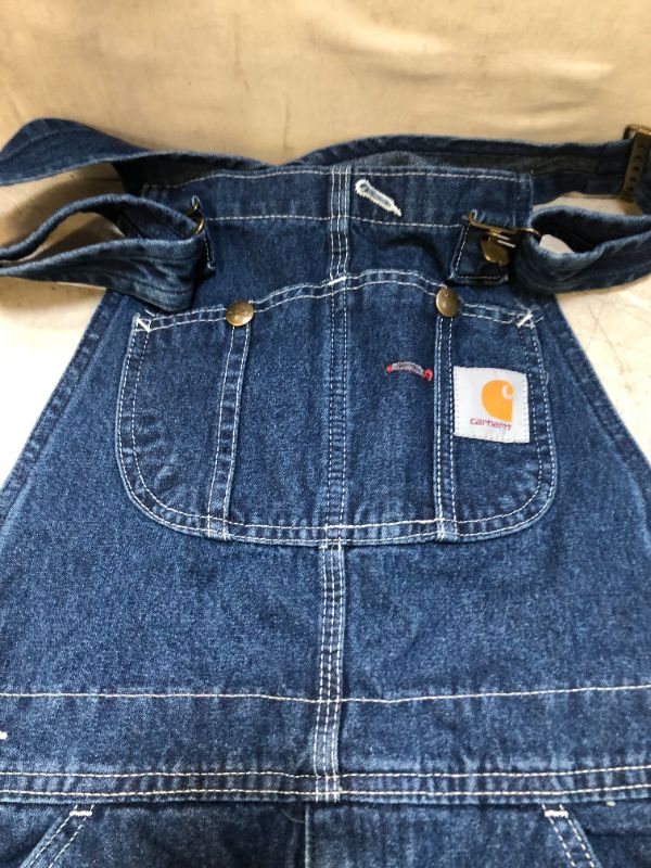 Photo 1 of  CARHARTT WOMENS JEAN OVERALLS 30 BY 32 