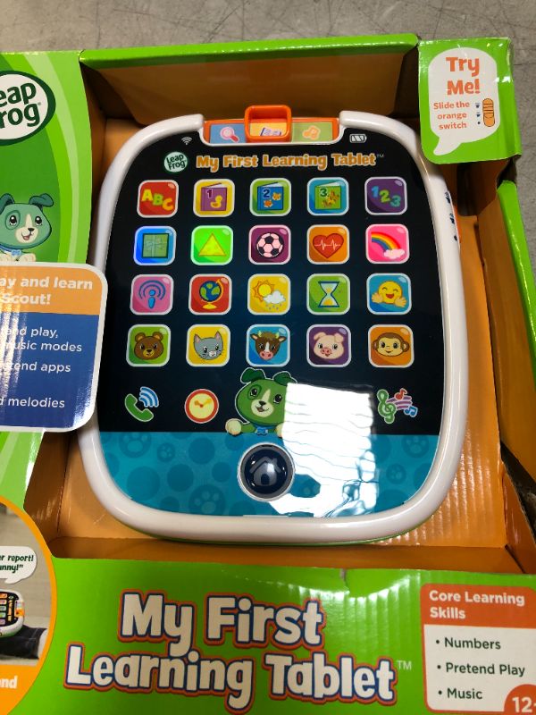 Photo 2 of LEAPFROG - MY FIRST LEARNING TABLET 