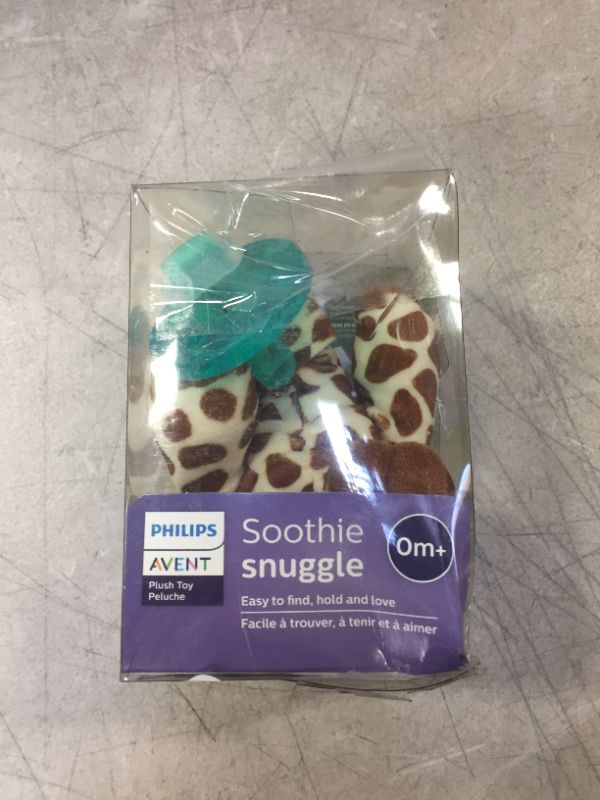 Photo 2 of Philips avent soothie snuggie pacifier 0mplus 