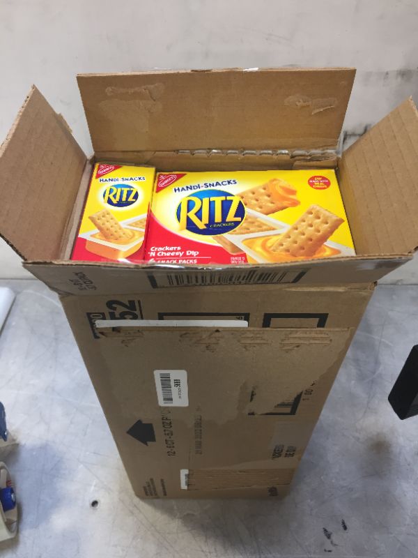 Photo 2 of 12 6 Ct - 5.7 oz pack ritz crackers n cheese dip - exp March 29/2022 