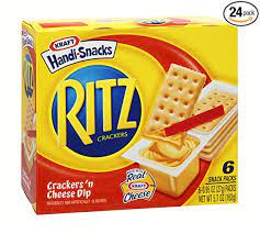 Photo 1 of 12 6 Ct - 5.7 oz pack ritz crackers n cheese dip - exp March 29/2022 