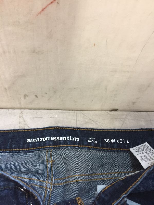 Photo 2 of Amazon essentials 36 W X 31 L womens jeans 