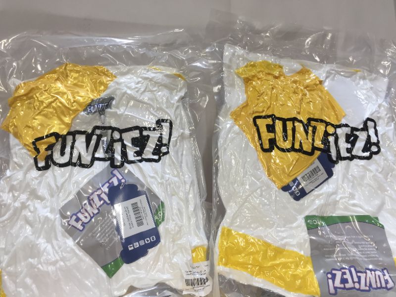 Photo 1 of (2PACKS) Greek Goddess Pajama Dress - One Piece Novelty Toga Tunic Costume Romper by FUNZIEZ! (XSMALL) 