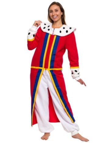 Photo 1 of FUNZIEZ! - Medieval Queen Slim Fit Women's Novelty Union Suit (Xtra Large, 4 pack)