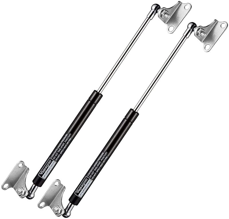 Photo 1 of 20 Inch 55lb/245N Per Gas Shock Strut Spring for RV Bed Boat Bed Cover Door Lids Floor Hatch Door Shed Window and Other Custom Heavy Duty Project, set of 2 Veapgoo
