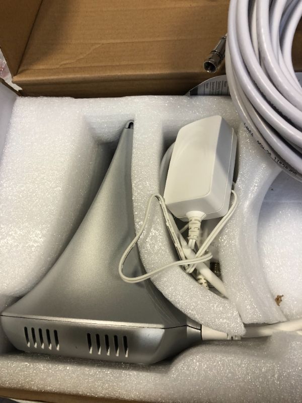 Photo 8 of ***INCOMPLETE*** SureCall Flare Cell Signal Booster for Working from Home up to 2500 sq ft, Boosts 5G/4G LTE, Omni Outdoor Antenna, Multi-User All Carrier, Verizon AT&T Sprint T-Mobile, FCC Approved, USA Company (MISSING OUTDOOR OMNI ANTENNA) 
