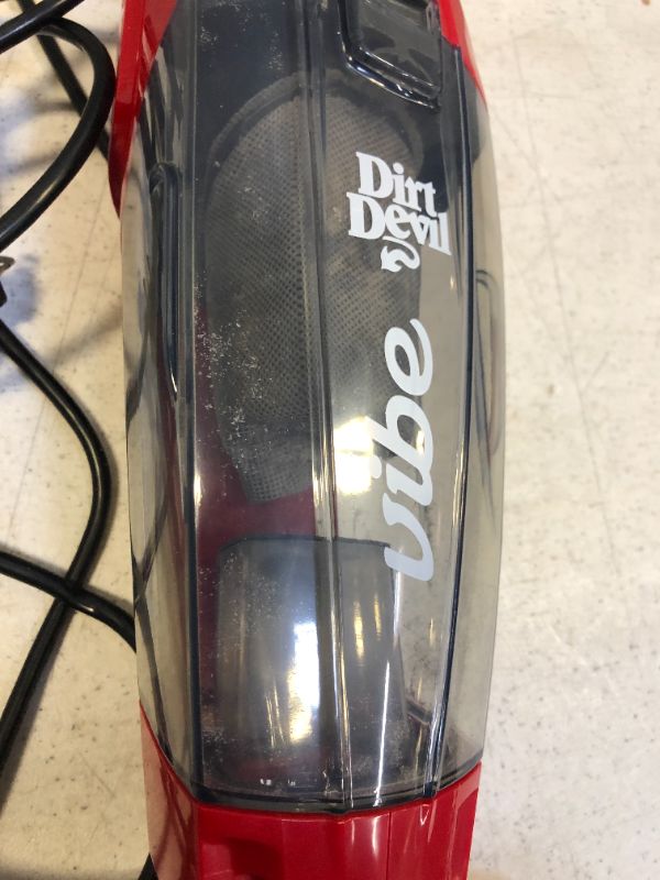 Photo 6 of ***INCOMPLETE*** Dirt Devil Vibe 3-in-1 Vacuum Cleaner, Lightweight Corded Bagless Stick Vac with Handheld, SD20020, Red (MISSING MAIN HANDLE/ STILL FUNCTIONAL) 