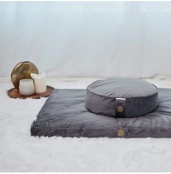 Photo 1 of ***INCOMPLETE SET*** MINDFUL MODERN Luxe Velvet Meditation Cushion Set (ONLY COMES WITH BOTTOM CUSHION) 