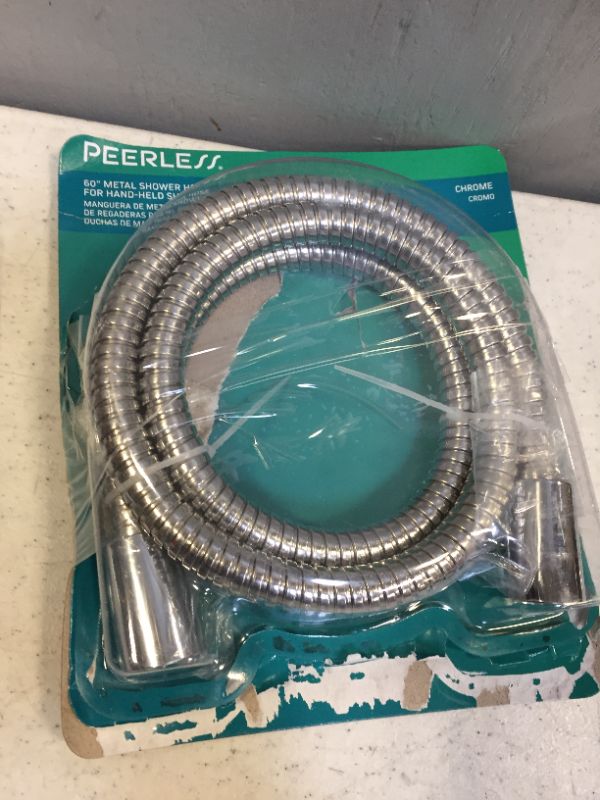 Photo 2 of  Peerless Universal Showering Component 60 in. Hand Shower Hose in Chrome