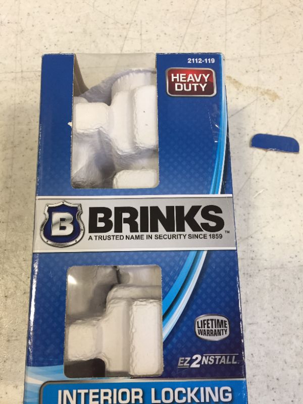 Photo 3 of Brinks 2112-119 Ball Style Door Knob with Privacy Key for Bedroom and Bath, Satin Nickel ---- MISSING KEY 
