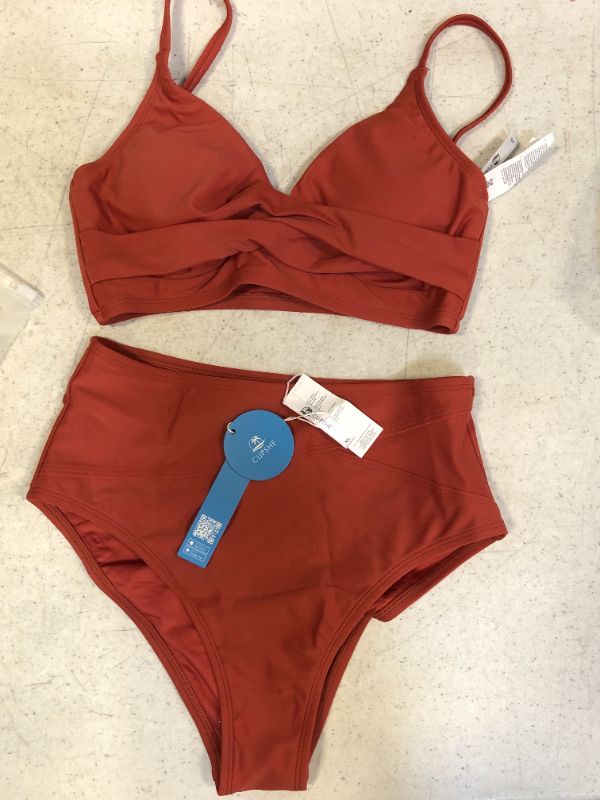 Photo 1 of Cupshe Brand Orange Bikini set Size XS NEW