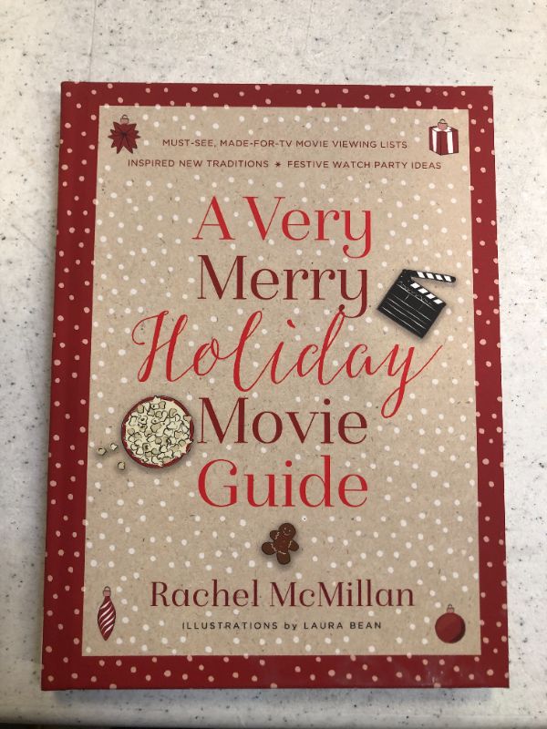 Photo 2 of A Very Merry Holiday Movie Guide hardcover 